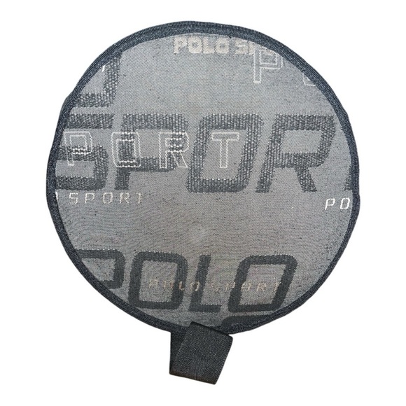 POLO SPORT Ralph Lauren Spellout All Over Print Drawstring Bucket Sling Bag VTG - Picture 6 of 9